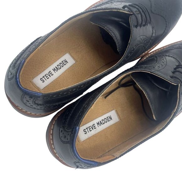 Steve Madden Men\'s Bisson Oxford Wingtip Sz 10.5